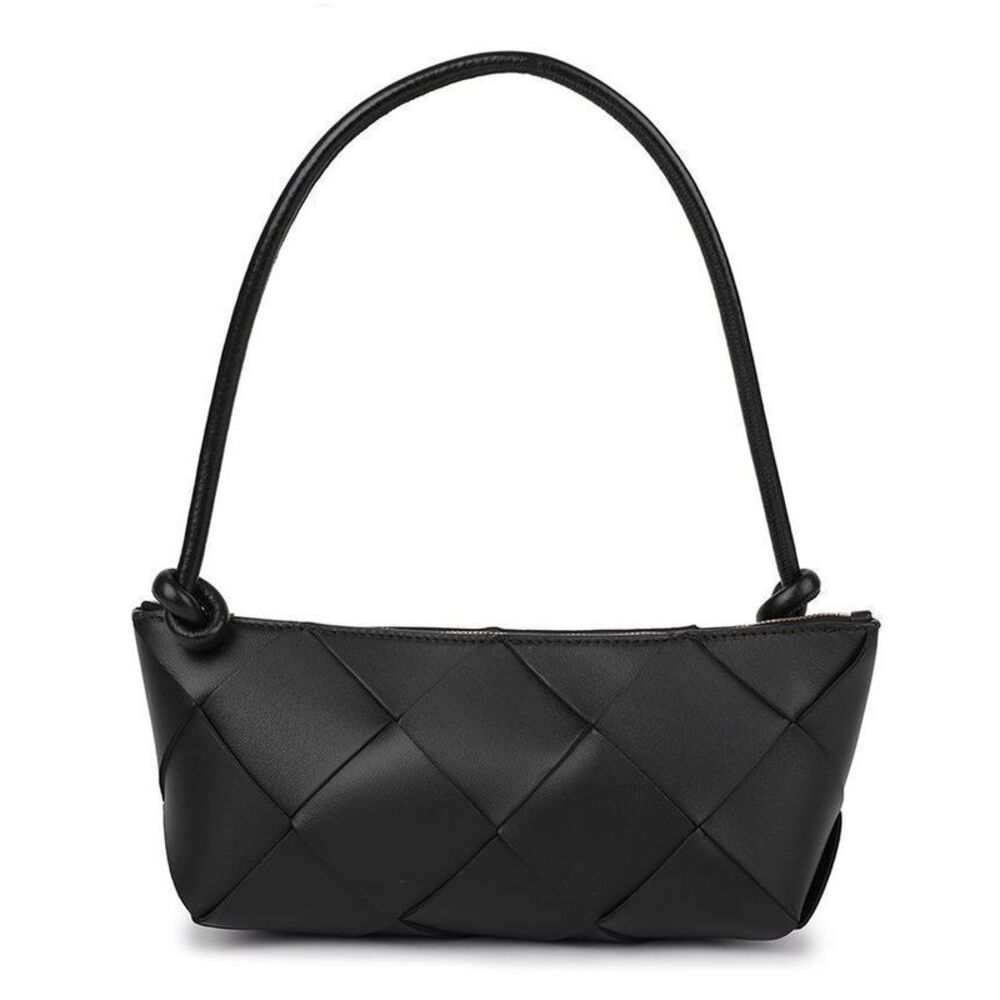 Intrecciato Basket Shoulder Bag